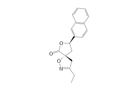 TRANS-3-ETHYL-8-(NAPHTHALEN-2-YL)-1,7-DIOXA-2-AZASPIRO-[4.4]-NON-2-EN-6-ONE
