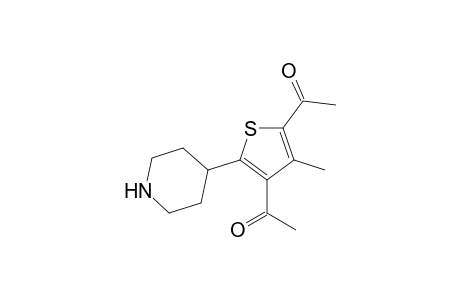 2,4-Diacetyl-3-methyl-5-(4-piperidinyl)-thiophene