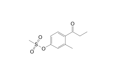 3-Methyl-4-propanoylphenyl methane sulfonate