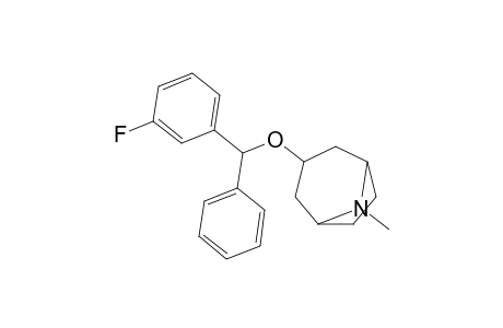 N-Methyl-3-[(3-fluorophenyl)(benzyl)oxy]-8-azabicyclo[3.2.1]octane