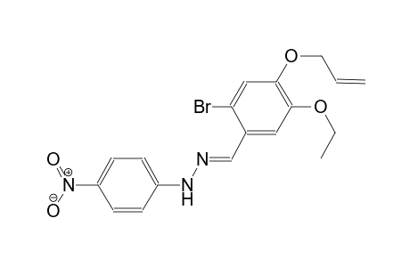 4-(allyloxy)-2-bromo-5-ethoxybenzaldehyde (4-nitrophenyl)hydrazone
