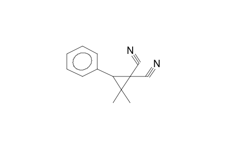 2,2-Dimethyl-3-phenyl-cyclopropane-1,1-dicarbonitrile