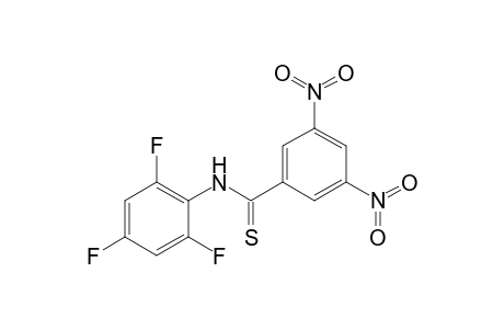 N-(2,4,6-Trifluorophenyl)-3,5-dinitrobenzothioamide