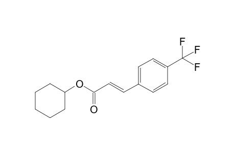 (E)-Cyclohexyl 3-(4-(trifluoromethyl)phenyl)acrylate