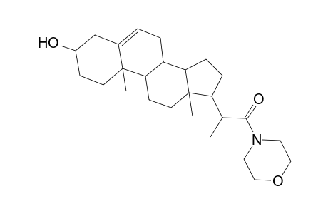 Morpholine, 4-[(3.beta.)-3-hydroxy-20-methyl-21-oxopregn-5-en-21-yl]-