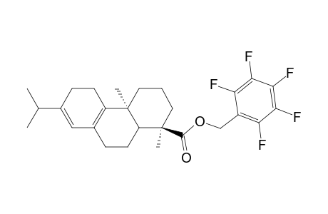 palustric acid pentafluorobenzyl ester