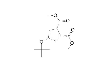 1,2-Cyclopentanedicarboxylic acid, 4-(1,1-dimethylethoxy)-, dimethyl ester, (1.alpha.,2.alpha.,4.alpha.)-