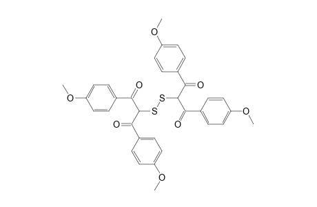 2-[[1,3-bis(4-methoxyphenyl)-1,3-bis(oxidanylidene)propan-2-yl]disulfanyl]-1,3-bis(4-methoxyphenyl)propane-1,3-dione