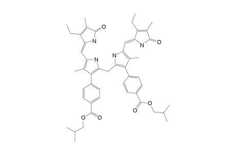 3,17-DIETHYL-8,12-BIS-(PARA-ISOBUTOXYCARBONYLPHENYL)-2,7,13,18-TETRAMETHYL-(10H,21H,23H,24H)-BILIN-1,19-DIONE