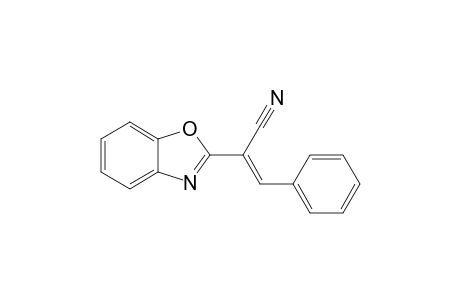 (E)-2-(1,3-benzoxazol-2-yl)-3-phenyl-2-propenenitrile