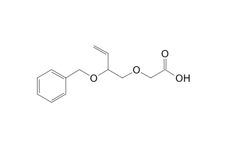 2-(2-benzoxybut-3-enoxy)acetic acid