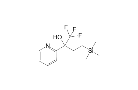 1,1,1-Trifluoro-2-(pyridin-2-yl)-4-(trimethylsilyl)butan-2-ol