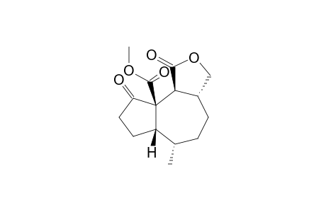 (3aR,6S,6aS,9aR,9bS)-1,9-diketo-6-methyl-3a,4,5,6,6a,7,8,9b-octahydro-3H-azuleno[4,5-c]furan-9a-carboxylic acid methyl ester