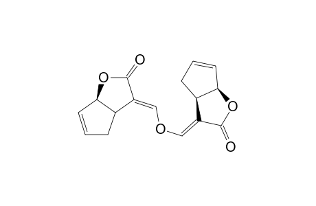 (3aRS,3'aRS)-(3ar,6ac,3'ar,6'ac)-3,3a,4,6a,3',3'a,4',6'a-octahydro-3,3'-{(E,E)-2-oxapropane-1,3-diylidene}-biscyclopenta[b]furan-2-one