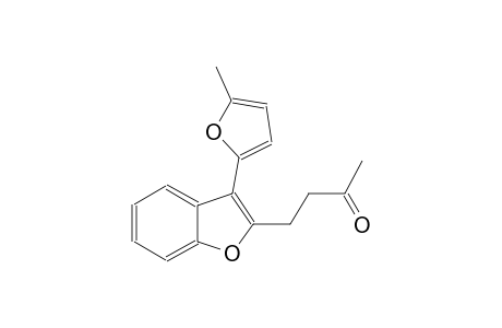 4-[3-(5-methyl-2-furyl)-1-benzofuran-2-yl]-2-butanone