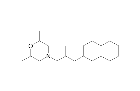 Morpholine, 4-[3-(decahydro-2-naphthalenyl)-2-methylpropyl]-2,6-dimethyl-
