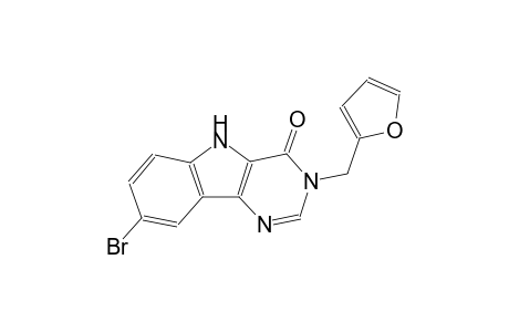 8-bromo-3-(2-furylmethyl)-3,5-dihydro-4H-pyrimido[5,4-b]indol-4-one