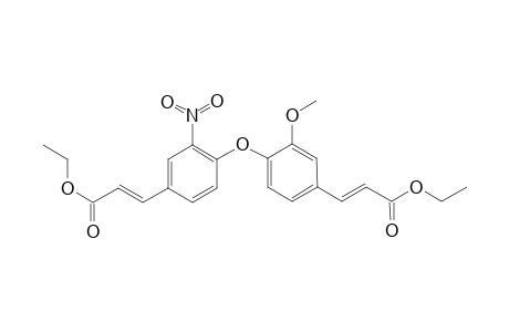 (2-Nitro-2'-methoxy-4,4'-diacrylic acid ethyl ester)diphenyl ether