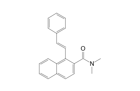 (E)-N,N-Dimethyl-1-styryl-2-naphthamide