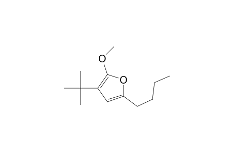 2-Butyl-5-methoxy-4-tert-butylfuran