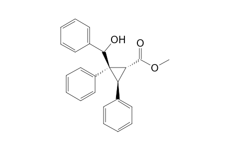 (1R,2R,3S)-2-[hydroxy(phenyl)methyl]-2,3-diphenyl-1-cyclopropanecarboxylic acid methyl ester