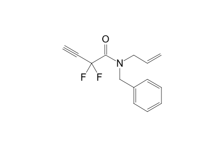 N-Allyl-N-benzyl-2,2-difluoro-3-butynamide