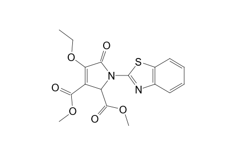 Dimethyl 1-(benzo[d]thiazol-2-yl)-4-ethoxy-5-oxo-2,5-dihydro-1H-pyrrole-2,3-dicarboxylate