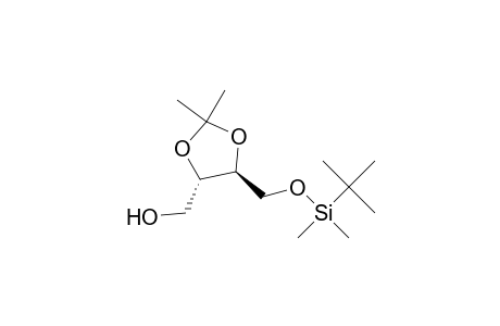 4(S)-[[(tert-butyldimethylsilyl)oxy]methy]-5(S)-(hydroxymethyl)-2,2-dimethyl-1,3-dioxolane