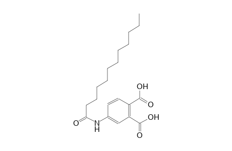 1,2-benzenedicarboxylic acid, 4-[(1-oxododecyl)amino]-