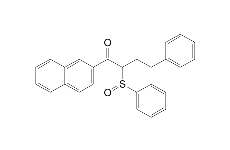 1-(2-Naphthyl)-4-phenyl-2-(phenylsulfinyl)-1-butanone