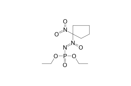 N-(ALPHA-NITROCYCLOPENTYL)-N'-DIETHOXYPHOSPHORYLDIAZEN-N-OXIDE