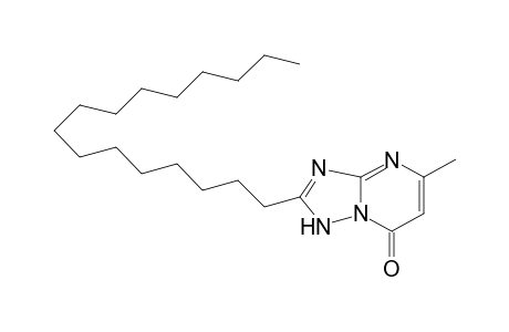 [1,2,4]triazolo[1,5-a]pyrimidin-7(1H)-one, 2-hexadecyl-5-methyl-