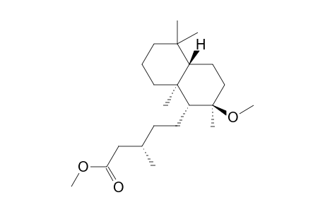 Methyl 8-methoxylabdan-15-oate
