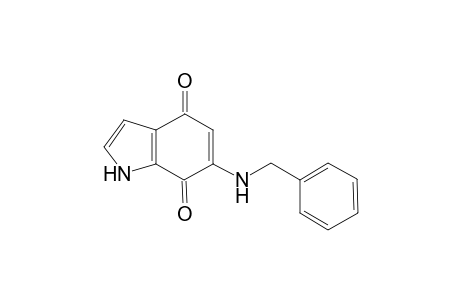 6-(benzylamino)-1H-indole-4,7-dione