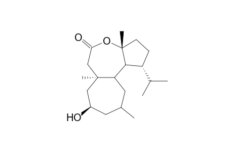 7-Oxabicyclo[4.3.1]decan-8-one, 2-[2-hydroxy-2-methyl-5-(1-methylethyl)cyclopentyl]-1,4-dimethyl-, [1R-[1.alpha.,2.alpha.(1R*,2S*,5S*),4.alpha.,6.alpha.]]-