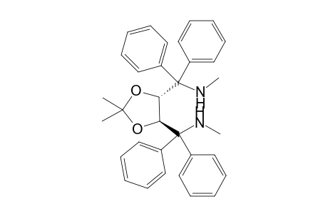 (4R,5R)-Bis[(N-methylamino)diphenylmethyl]-2,2-dimethyl-1,3-dioxolane