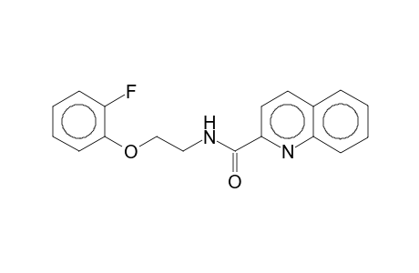 N-[2-(2-Fluorophenoxy)ethyl]-2-quinolinecarboxamide