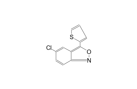 2,1-Benzisoxazole, 5-chloro-3-(2-thienyl)-