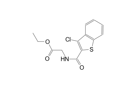 ethyl {[(3-chloro-1-benzothien-2-yl)carbonyl]amino}acetate