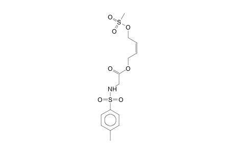 (4-Methylphenylsulfonyl)glycine, 4-(methanesulfonyloxy)-2-butenyl ester
