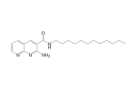 2-Amino-N-lauryl-1,8-naphthyridine-3-carboxamide