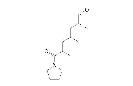 Pyrrolidine, 1-(7-oxo-2,4,6-trimethylheptanoyl)-