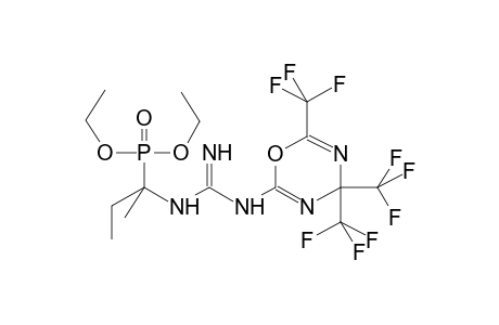 O,O-DIETHYL-1-{3-[2,4,4-TRIS(TRIFLUOROMETHYL)-1,3,5-OXADIAZIN-6-YL]GUANIDINO}-1-METHYLPROPYLPHOSPHONATE