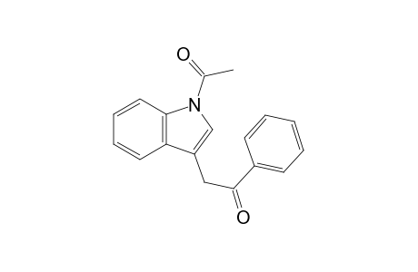 1-Acetyl-3-benzoylmethylindole