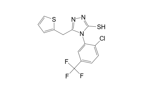 4-(2-Chloro-5-trifluoromethyl-phenyl)-5-thiophen-2-ylmethyl-4H-[1,2,4]triazole-3-thiol