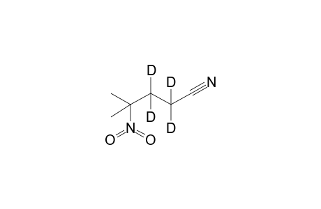 4-Methyl-4-nitropentanitrile-2,3-D4