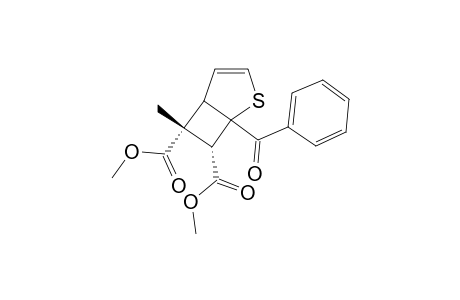 1-BENZOYL-6,7-DICARBOXYMETHOXY-6-METHYL-2-THIABICYClO-[3.2.0]-HEPT-3-ENE