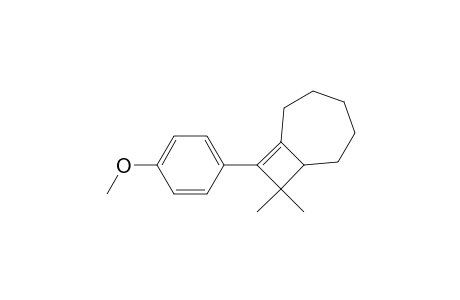 Bicyclo[5.2.0]non-7-ene, 8-(4-methoxyphenyl)-9,9-dimethyl-