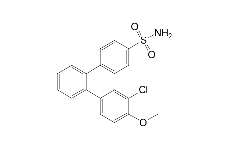 4-[2-(3-chloranyl-4-methoxy-phenyl)phenyl]benzenesulfonamide