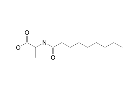 METHYL-2-(NONANOYLAMINO)-PROPANOIC-ACID;N-NONANOYL-ALANINE